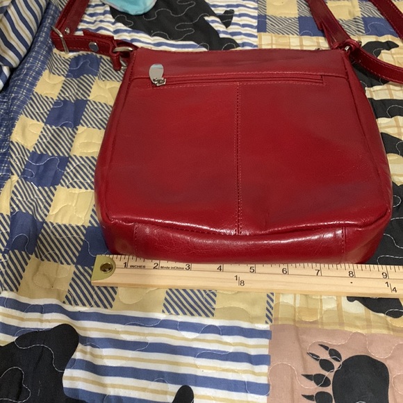 Ash wood Leather Cross Body Shoulder Bag - Picture 3 of 13